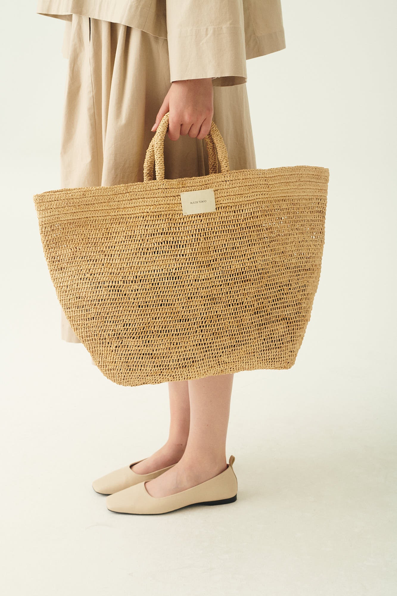 Rue de Tokyo ANOUK RAFFIA ACCESSORIES SAND