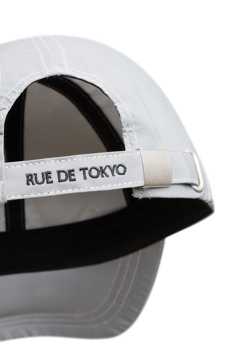 Rue de Tokyo ARA CAP REFLECTIVE WITH BLACK LOGO ACCESSORIES REFLECTIVE WITH BLACK LOGO
