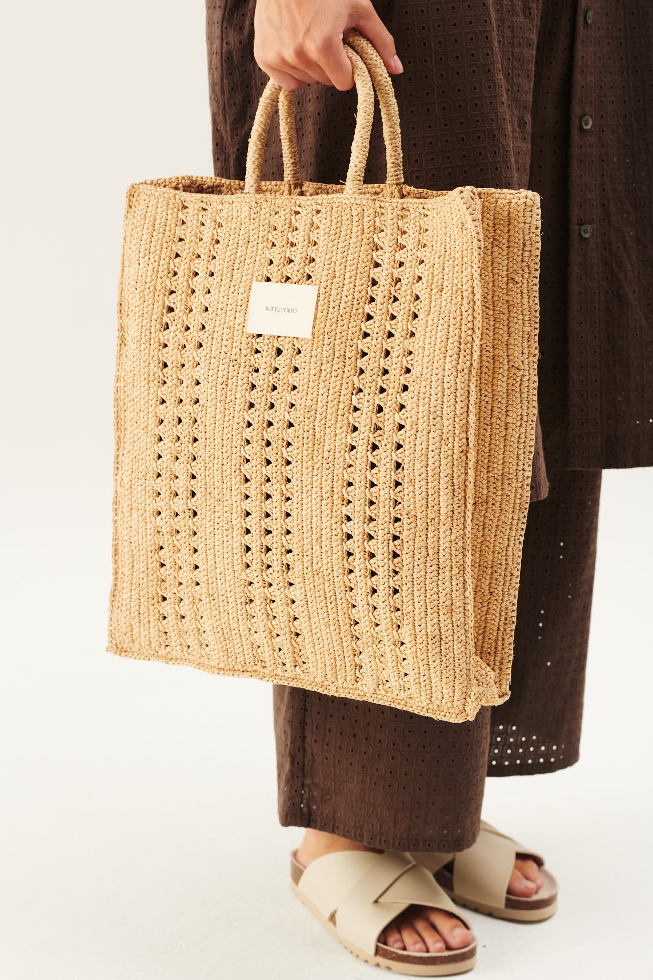 Rue de Tokyo ARI RAFFIA ACCESSORIES NATURAL