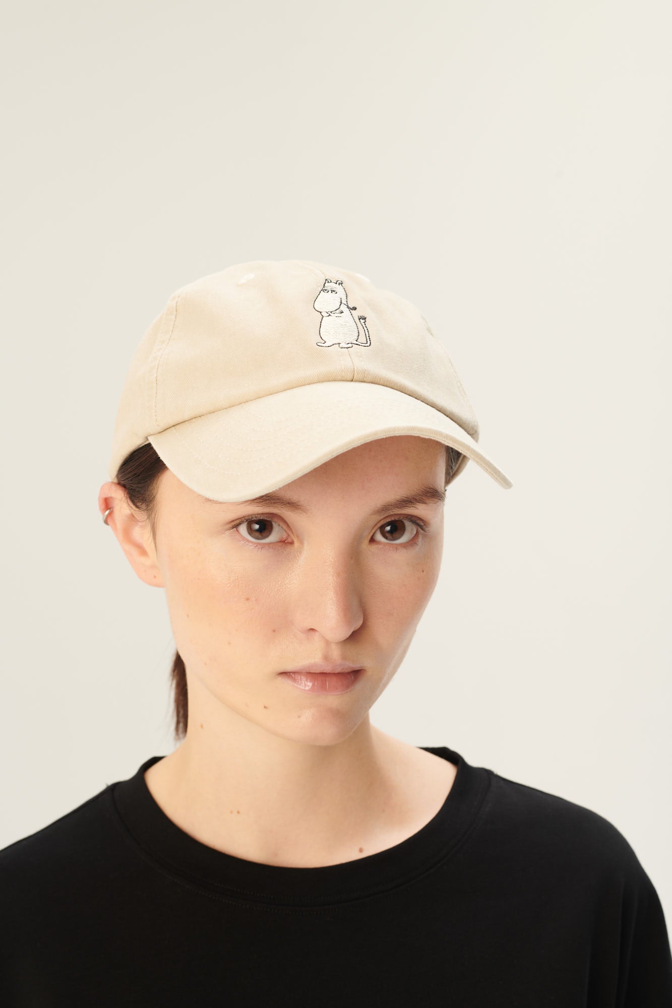 Rue de Tokyo ASTA MOOMIN CHINO COTTON TWILL Hats OFF WHITE