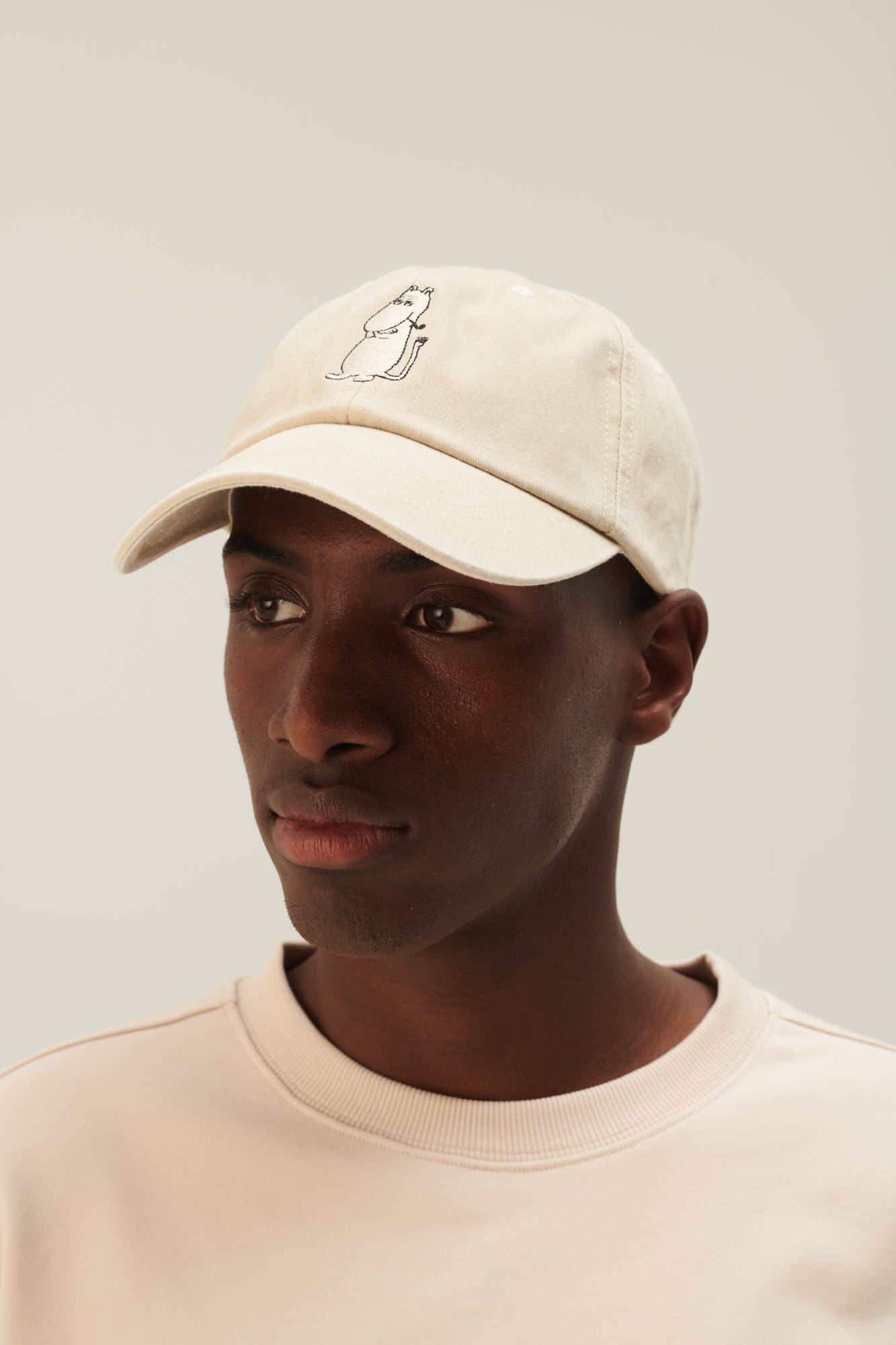 Rue de Tokyo ASTA MOOMIN CHINO COTTON TWILL Hats OFF WHITE
