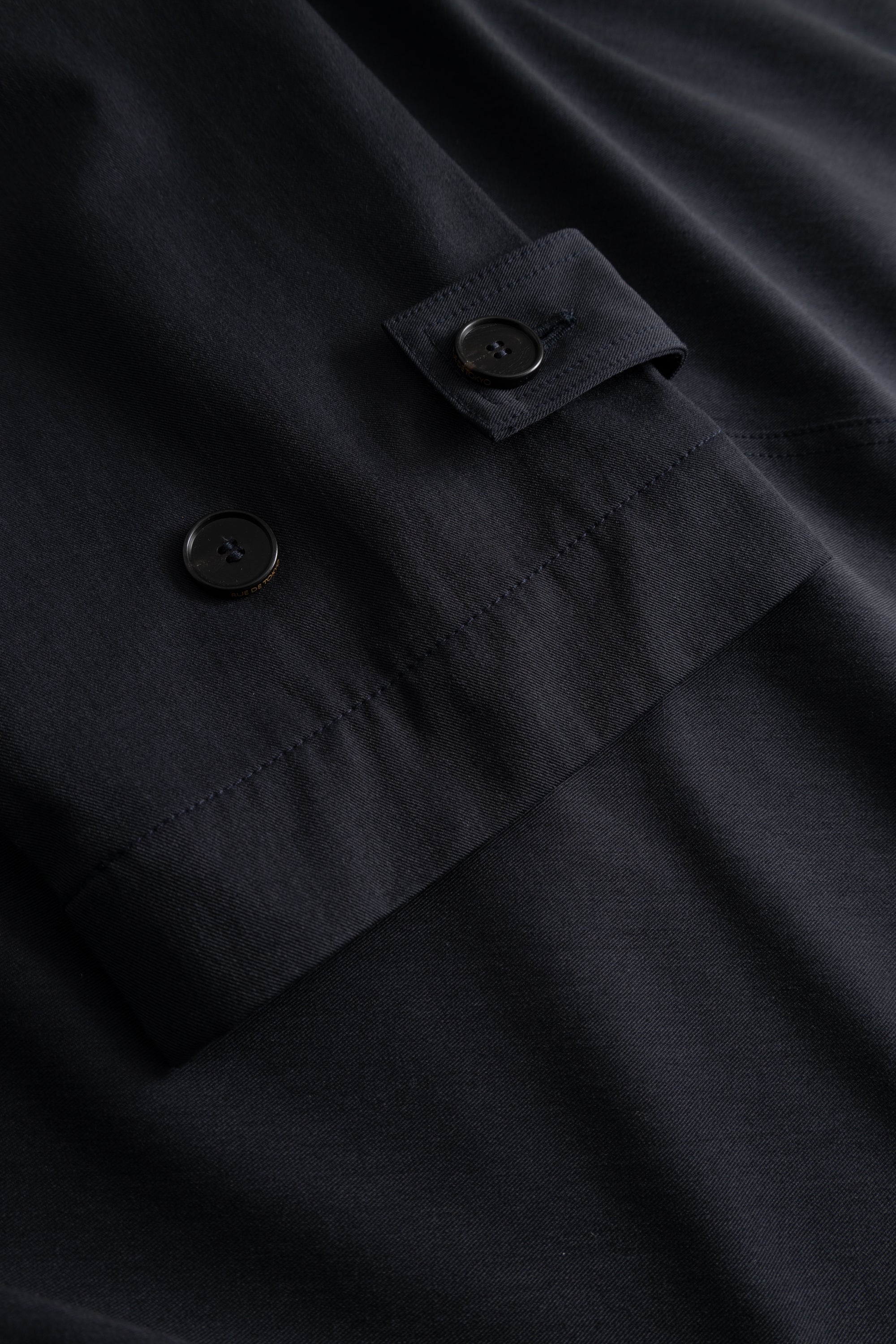 Rue de Tokyo CAJSA TRENCH Jackets NAVY