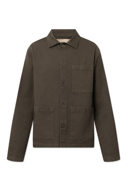 Rue de Tokyo CAMERON GARMENT DYED TWILL JACKETS SCORCHED BROWN