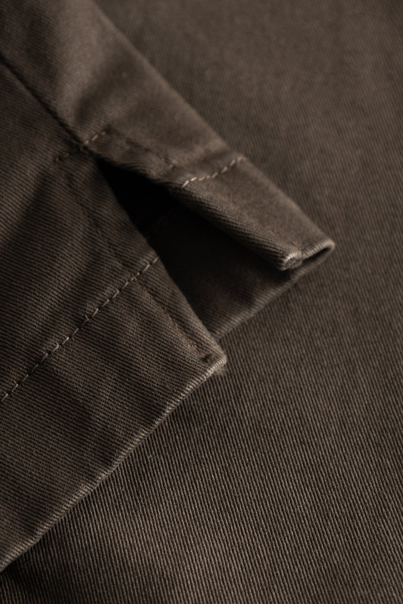 Rue de Tokyo CAMERON GARMENT DYED TWILL JACKETS SCORCHED BROWN
