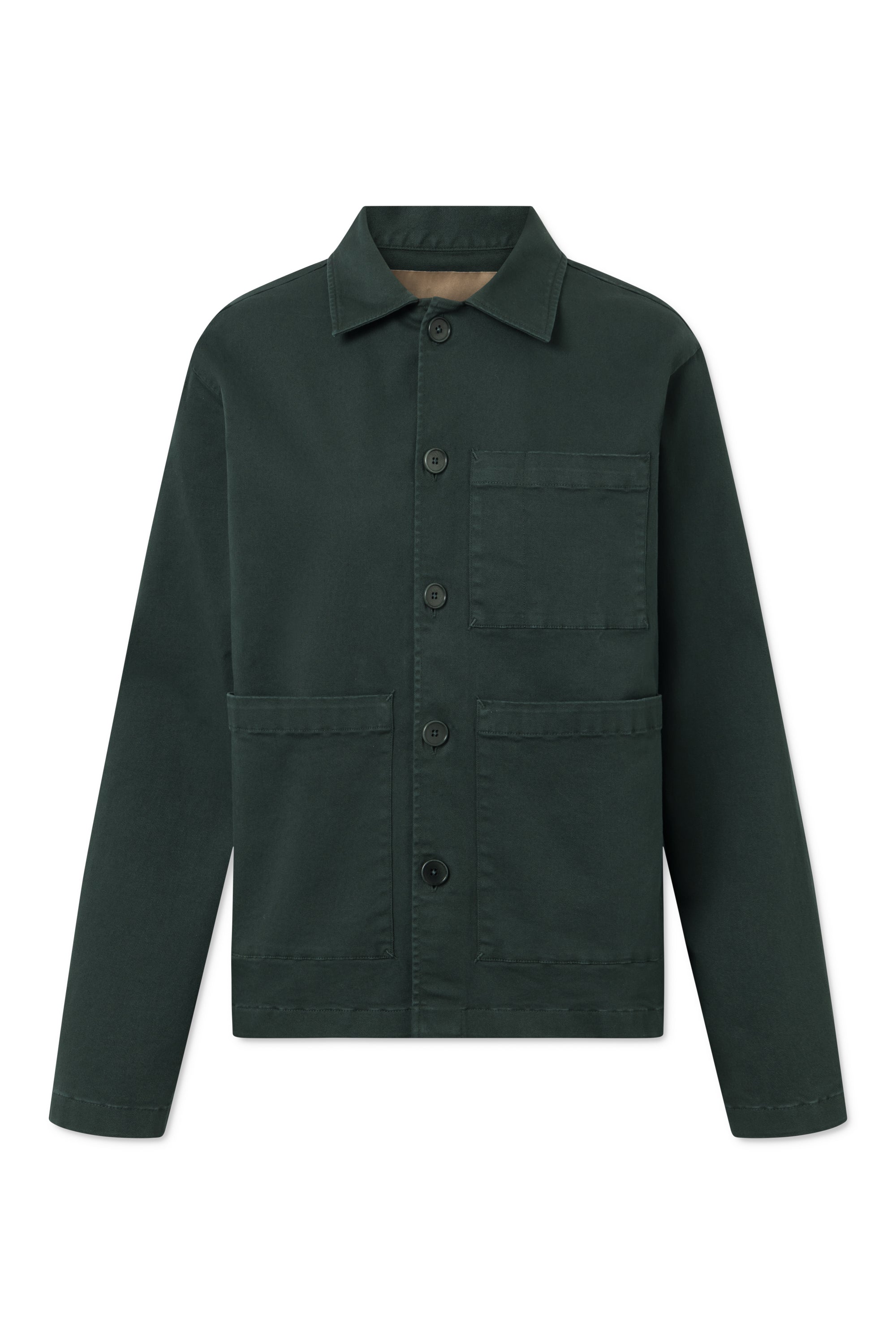 Rue de Tokyo CAMERON GARMENT DYED TWILL JACKETS SCARAB