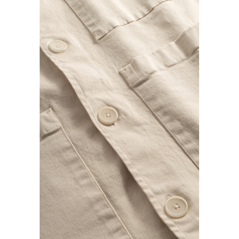 Rue de Tokyo CAMERON GARMENT DYED TWILL JACKETS CREAM