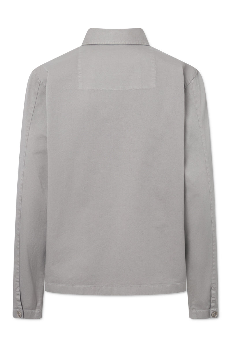 Rue de Tokyo CAMERON GARMENT DYED TWILL JACKETS ELEPHANT GREY