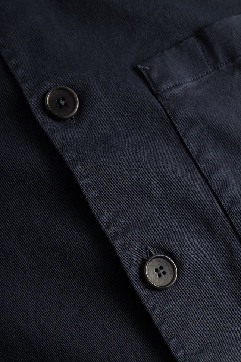 Rue de Tokyo CAMERON GARMENT DYED TWILL JACKETS DARK NAVY