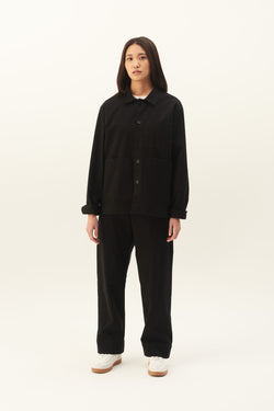 Rue de Tokyo CAMERON PRE DYED TWILL JACKETS BLACK