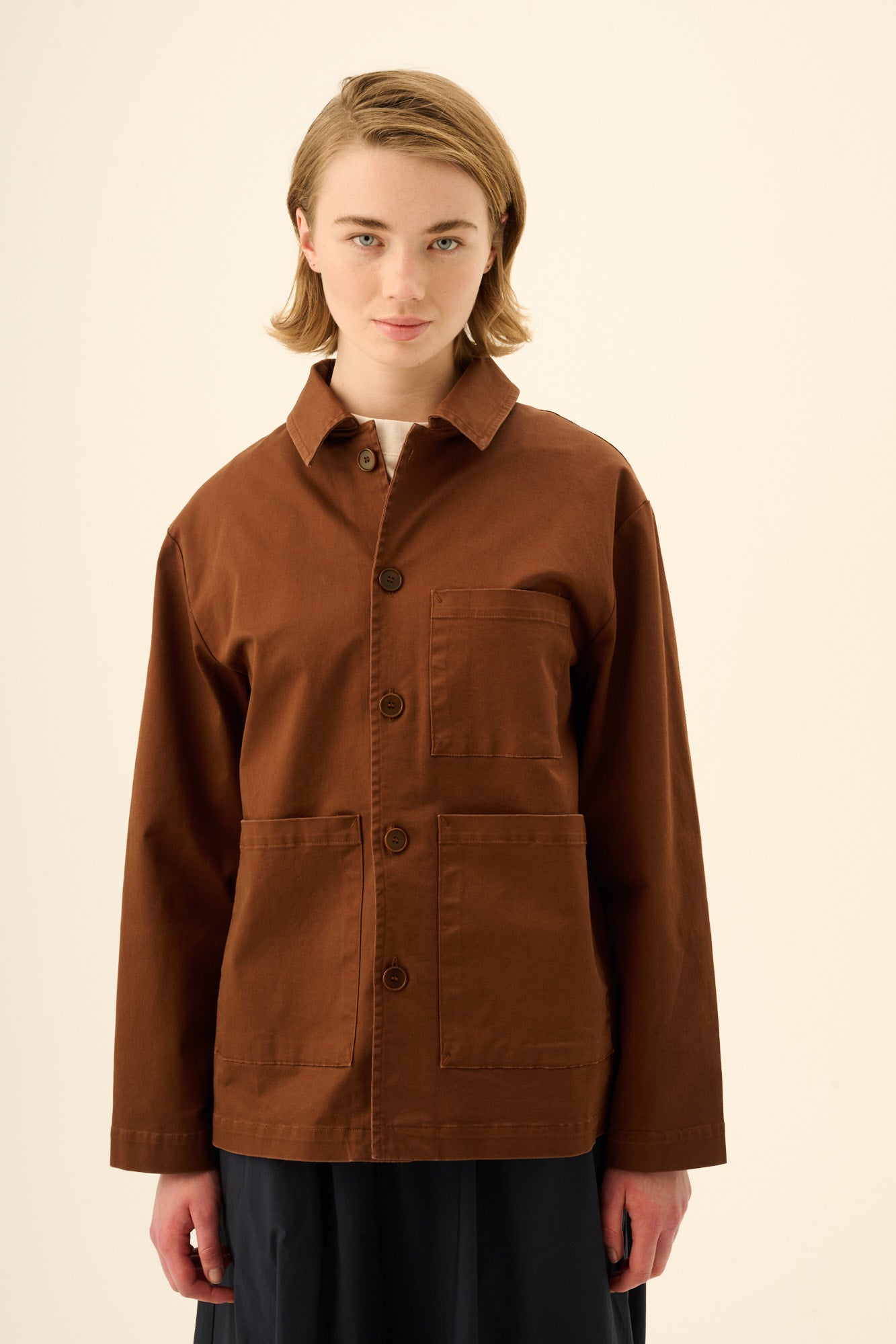 Rue de Tokyo CAMERON TWILL Jackets CAPUCCINO