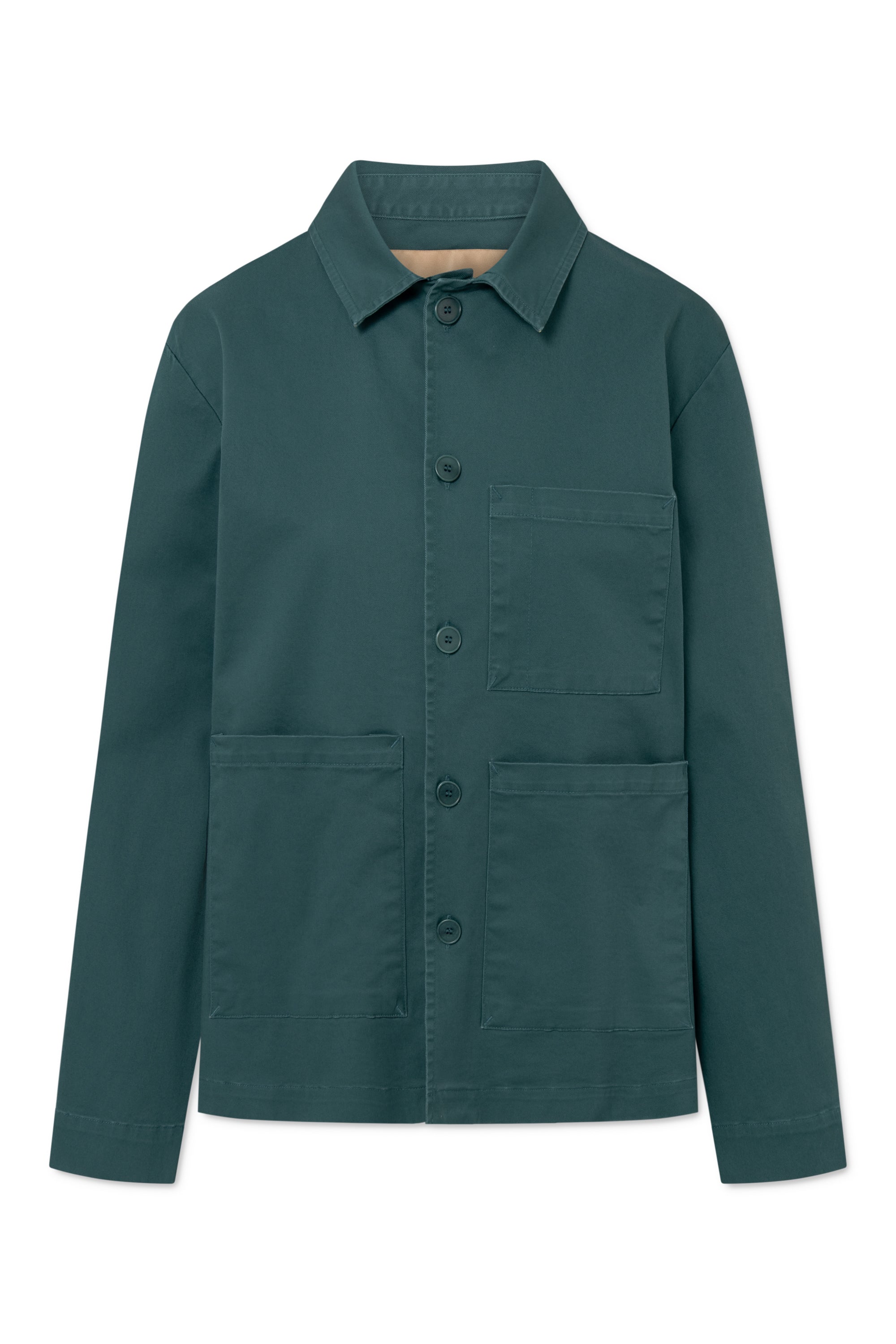Rue de Tokyo CAMERON TWILL Jackets DARK PINE GREEN