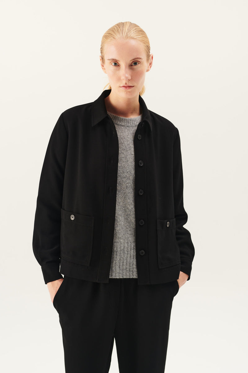 Rue de Tokyo CANDRA HEAVY CREPE JACKETS