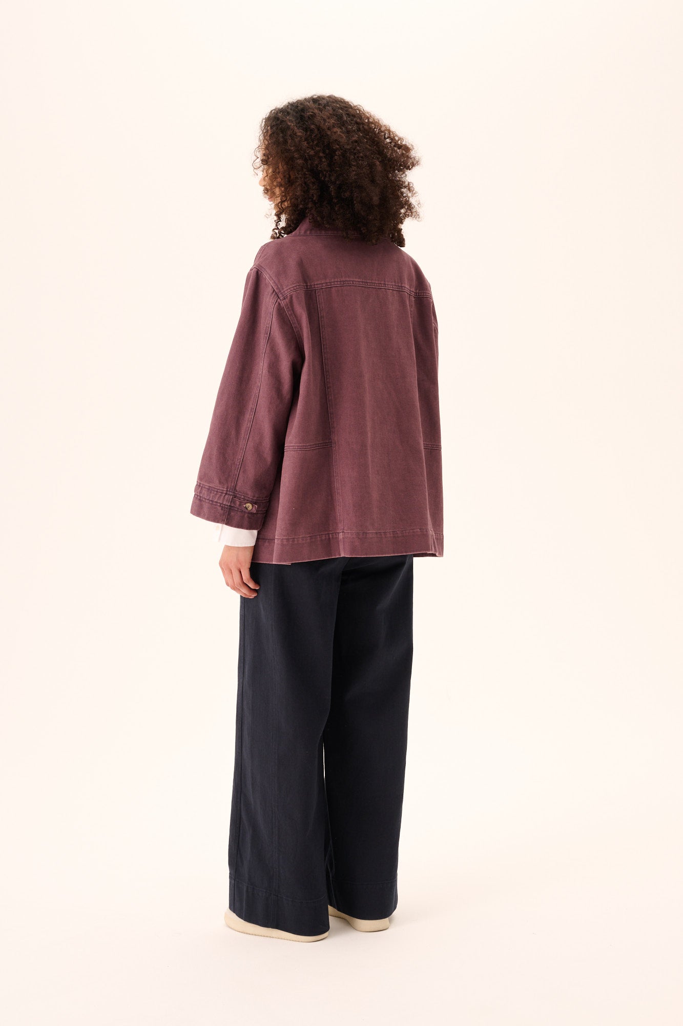 Rue de Tokyo CARALYN FADED TWILL Jackets FADED MAUVE