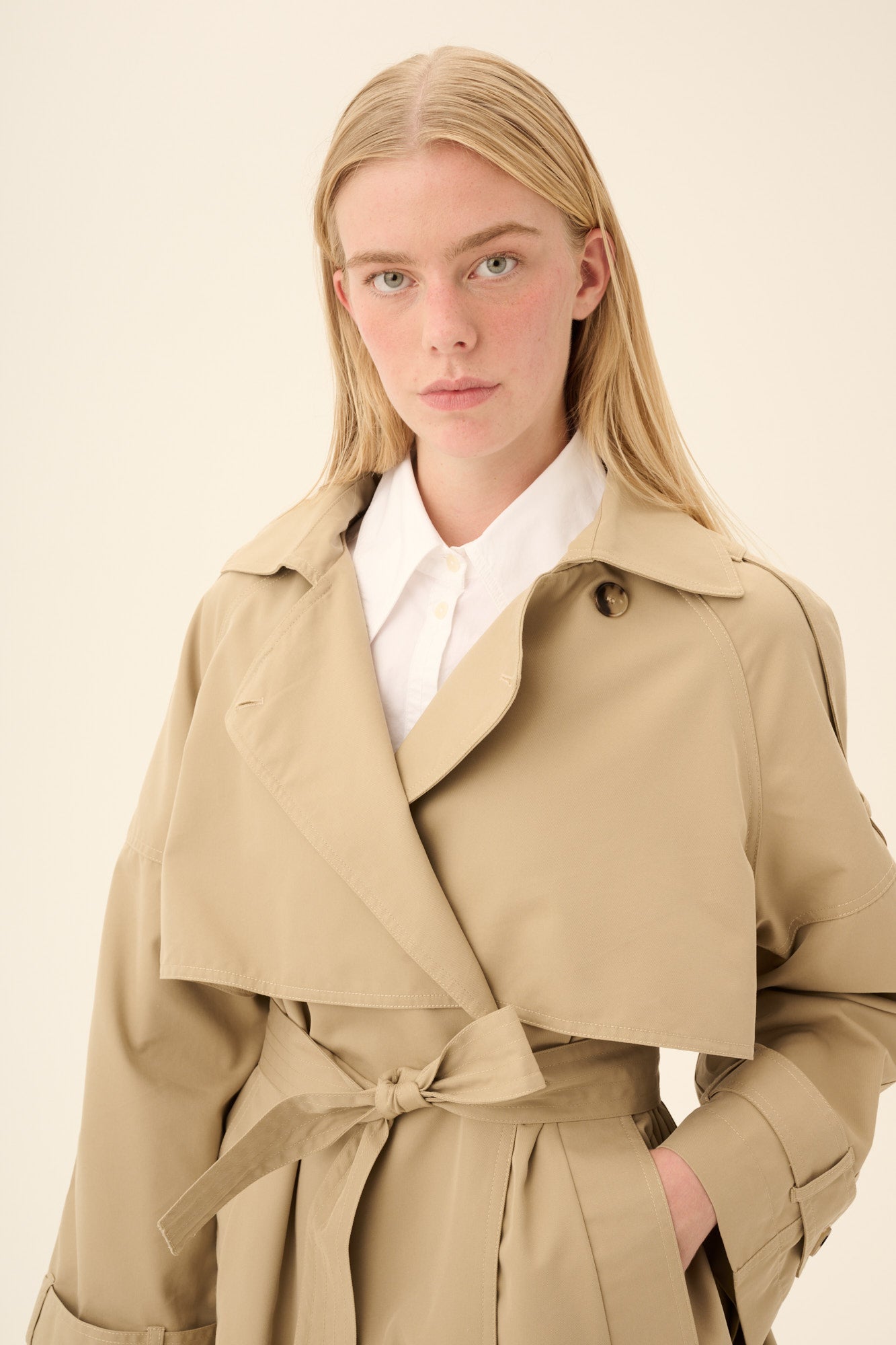 Rue de Tokyo CARLETTA TRENCH Coats BEIGE