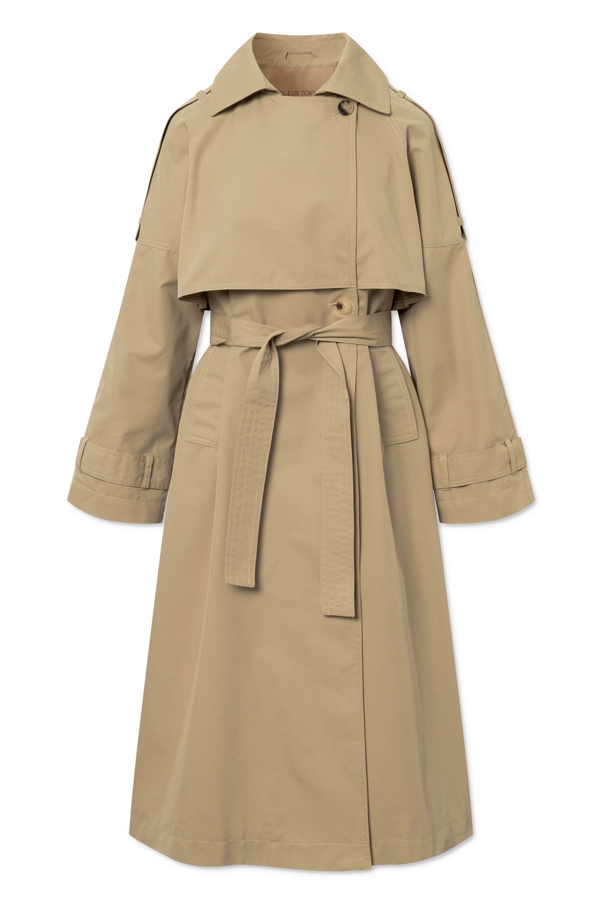 Rue de Tokyo CARLETTA TRENCH Coats BEIGE