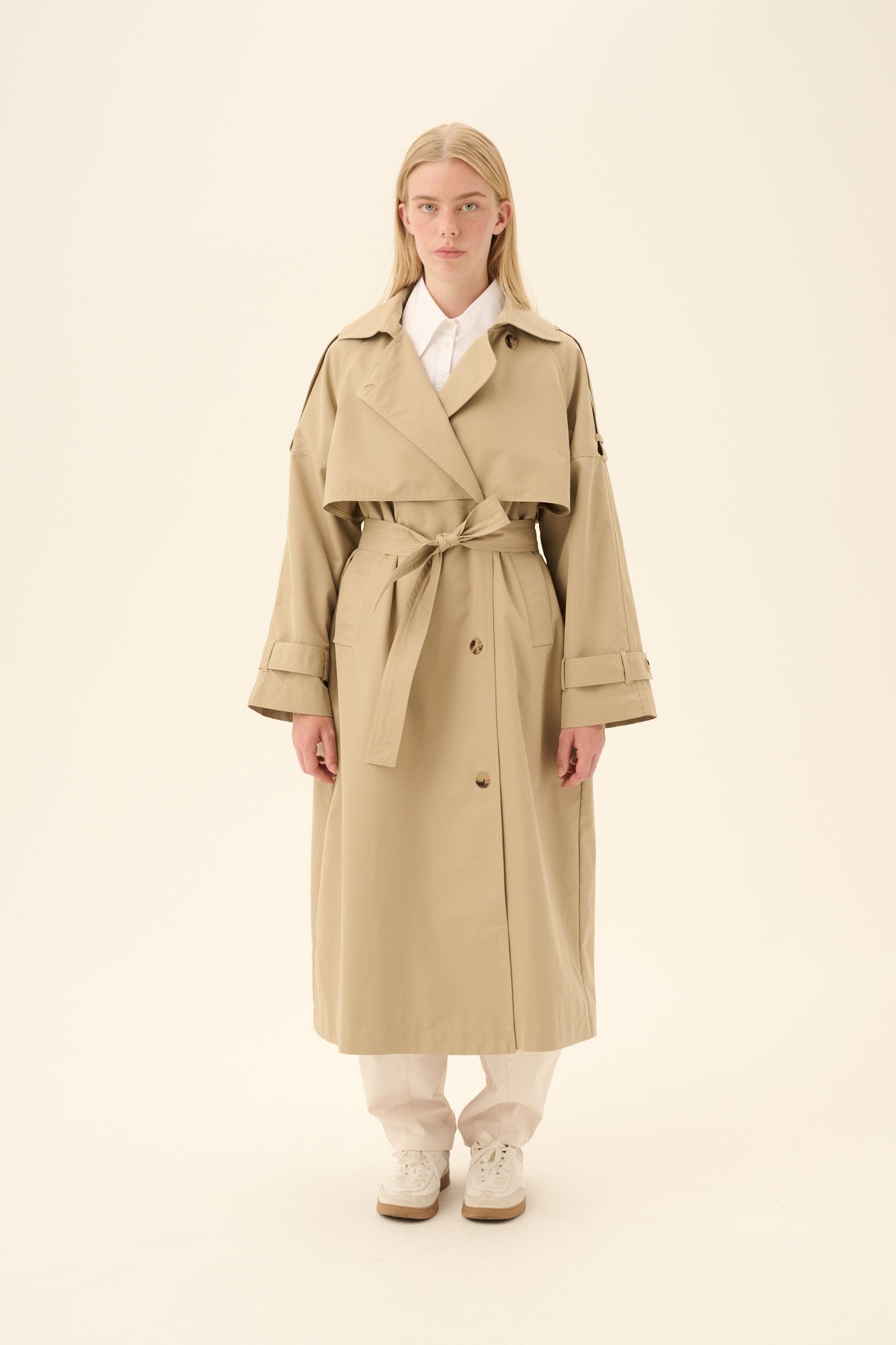 Rue de Tokyo CARLETTA TRENCH Coats BEIGE