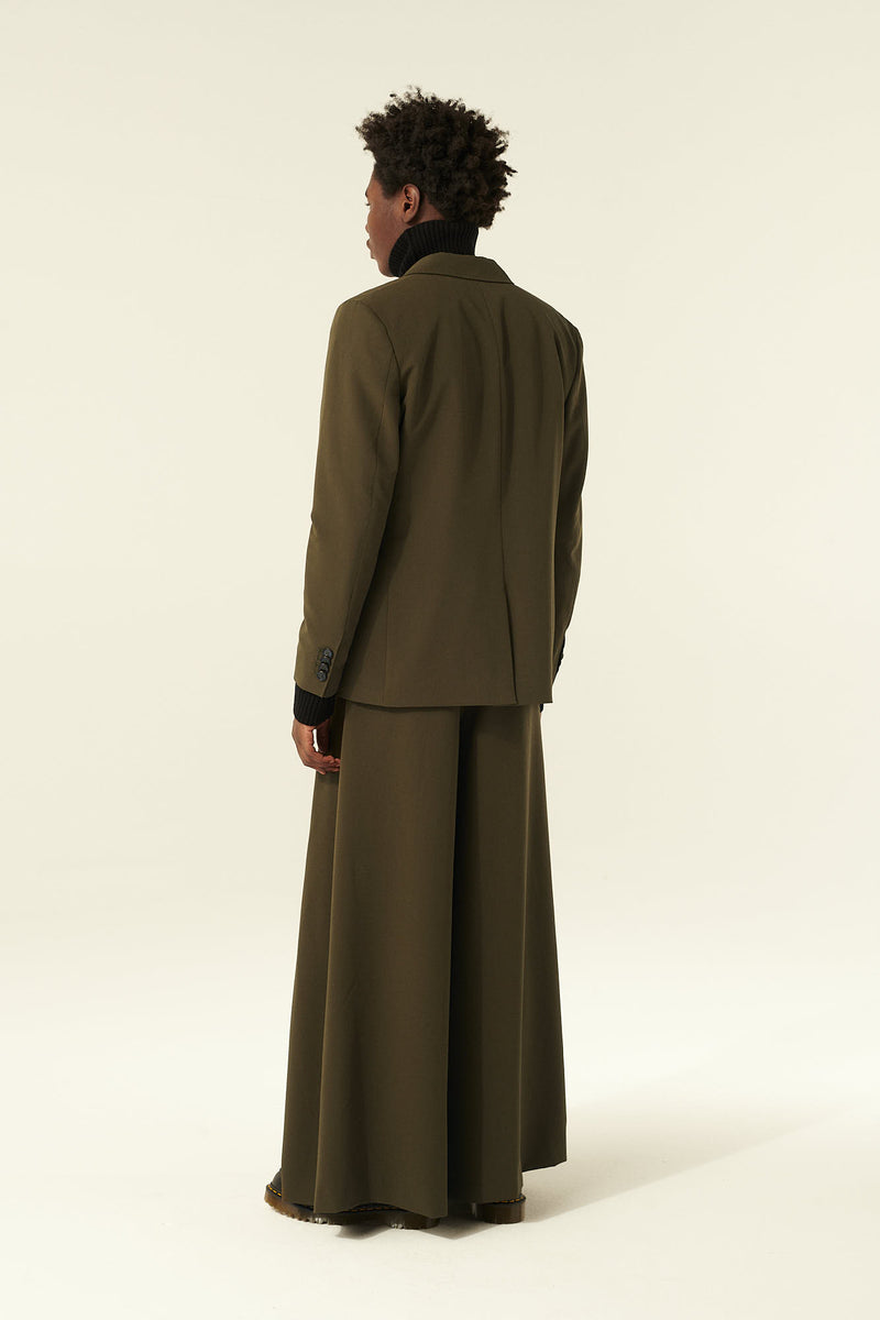 Rue de Tokyo CASPIAN SOLID TAILORING JACKETS MILITARY GREEN