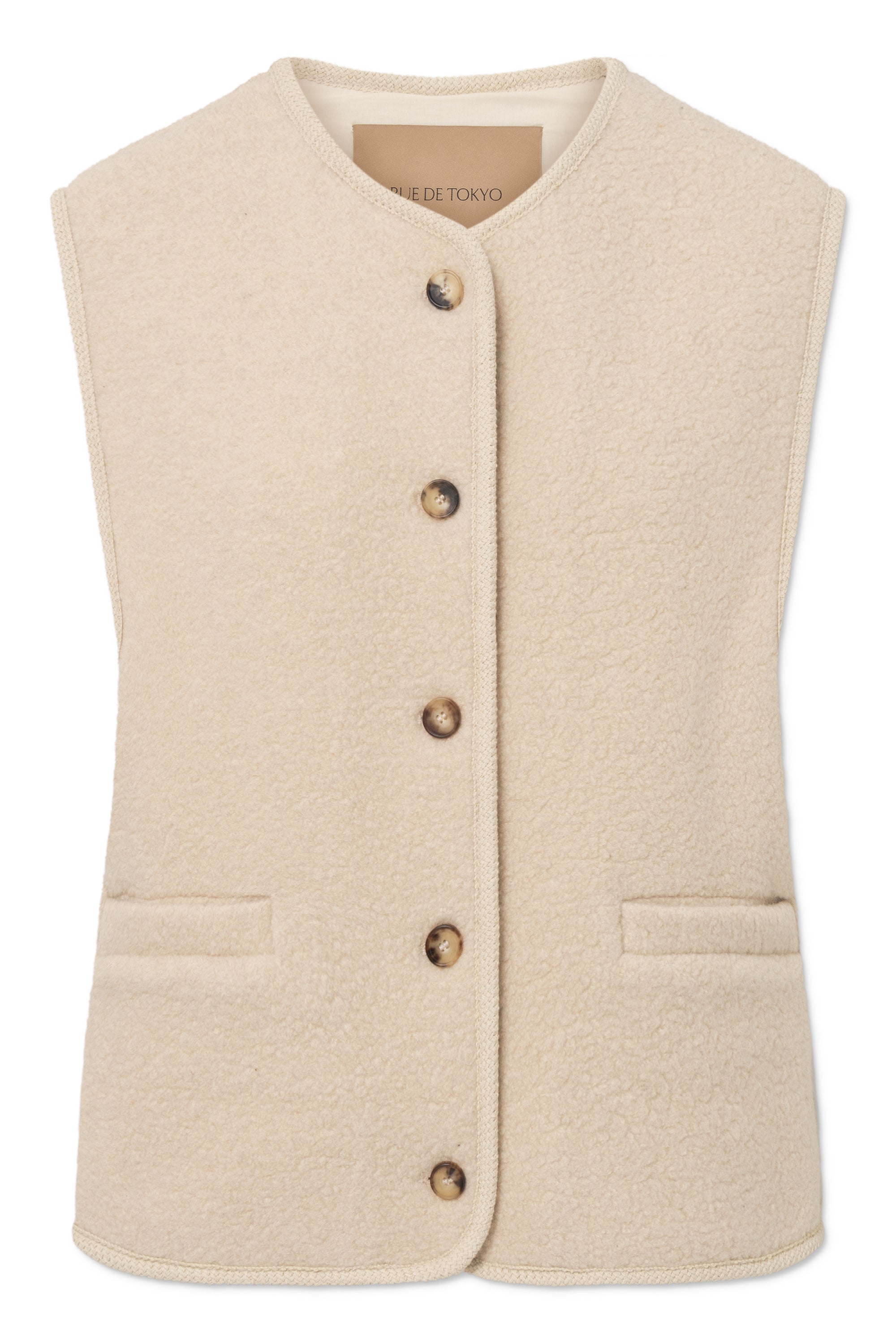 Rue de Tokyo CAS TEDDY Jackets ECRU