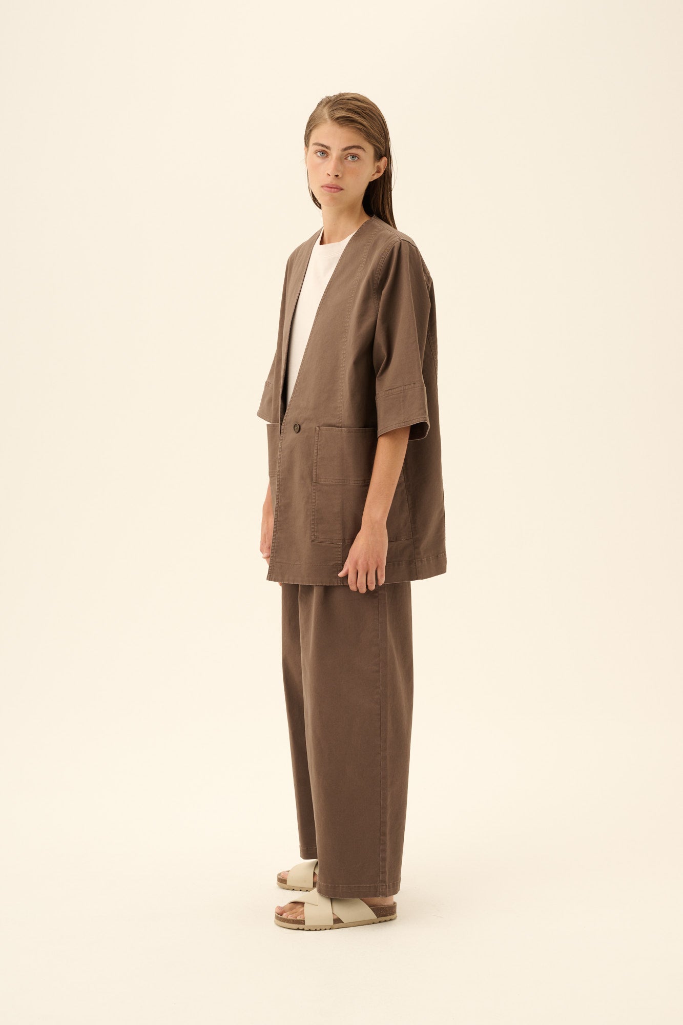 Rue de Tokyo CATIA TWILL Coats MALT BROWN