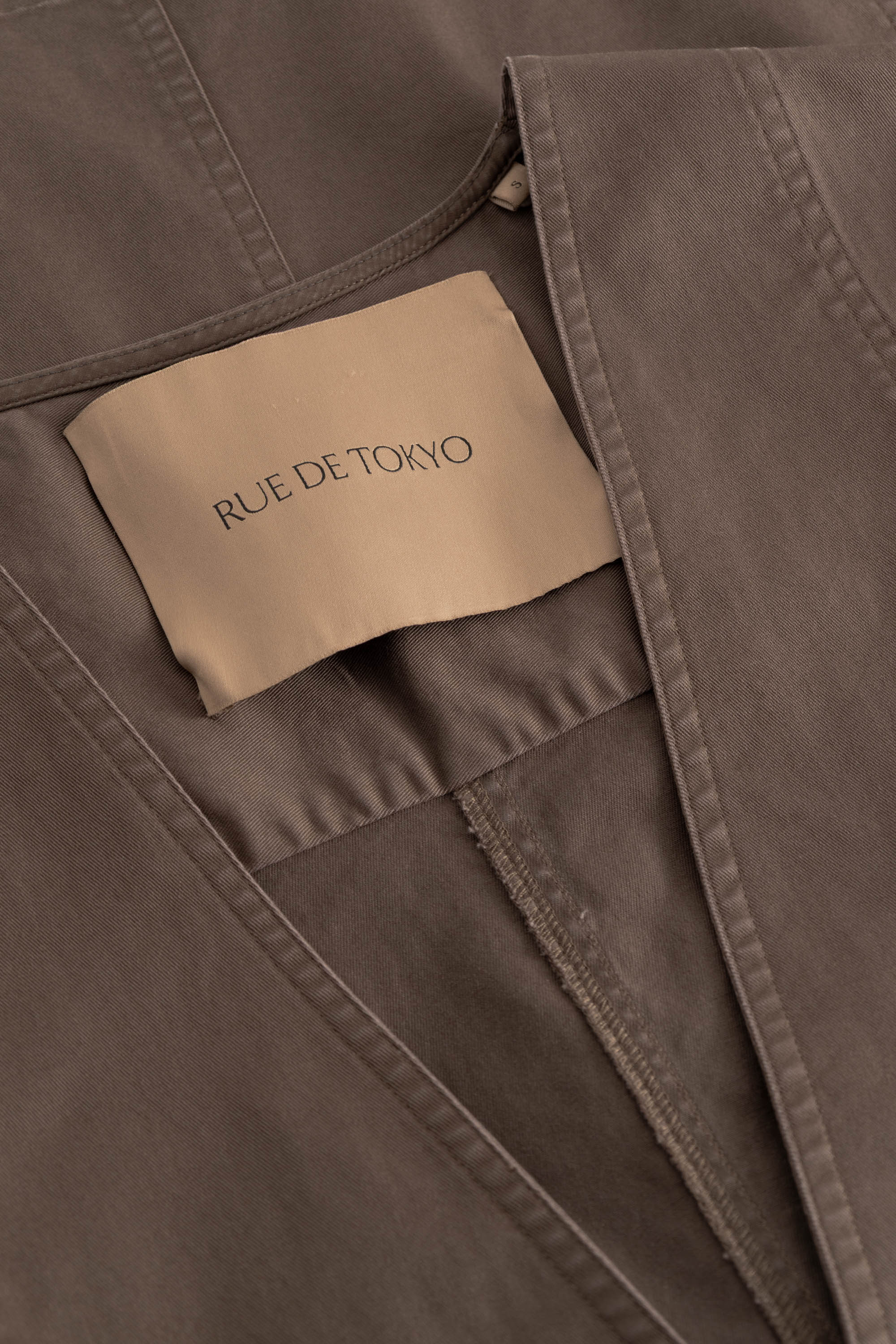 Rue de Tokyo CATIA TWILL Coats MALT BROWN