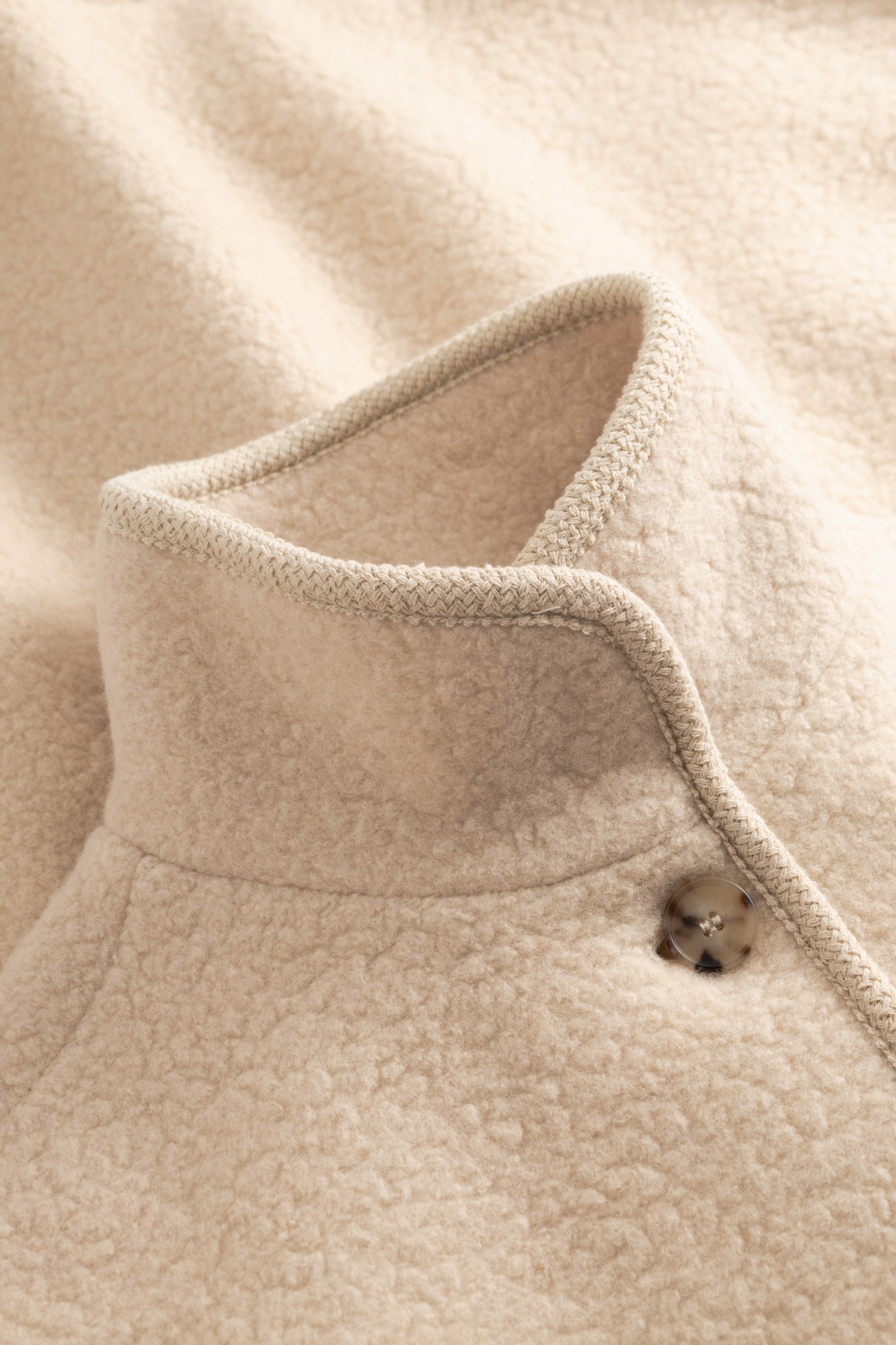 Rue de Tokyo CEDAR TEDDY Coats ECRU