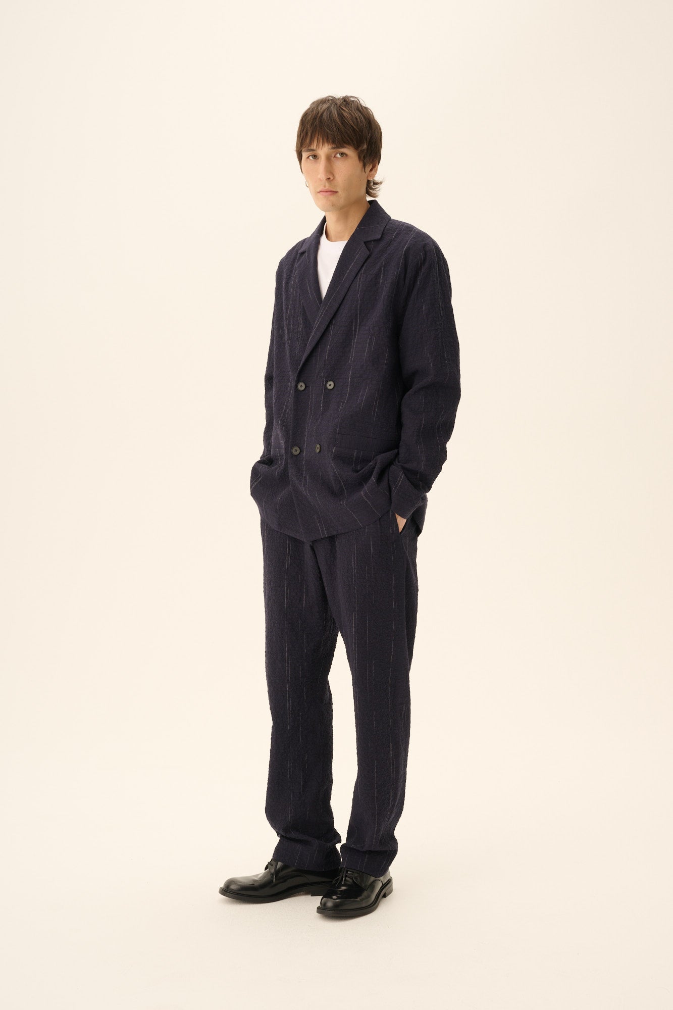 Rue de Tokyo CED STRUCTURED TAILORING Jackets NAVY