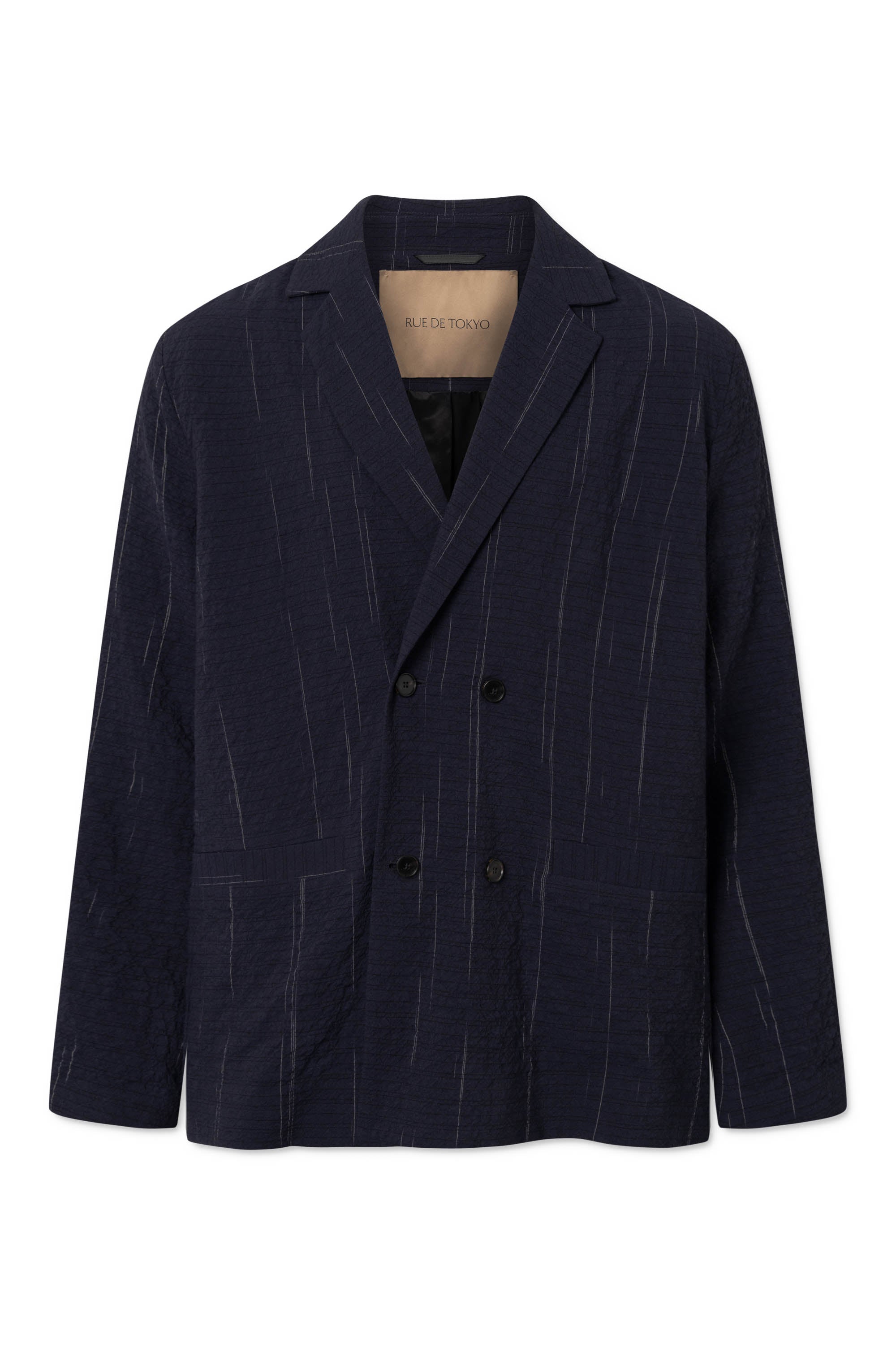 Rue de Tokyo CED STRUCTURED TAILORING Jackets NAVY