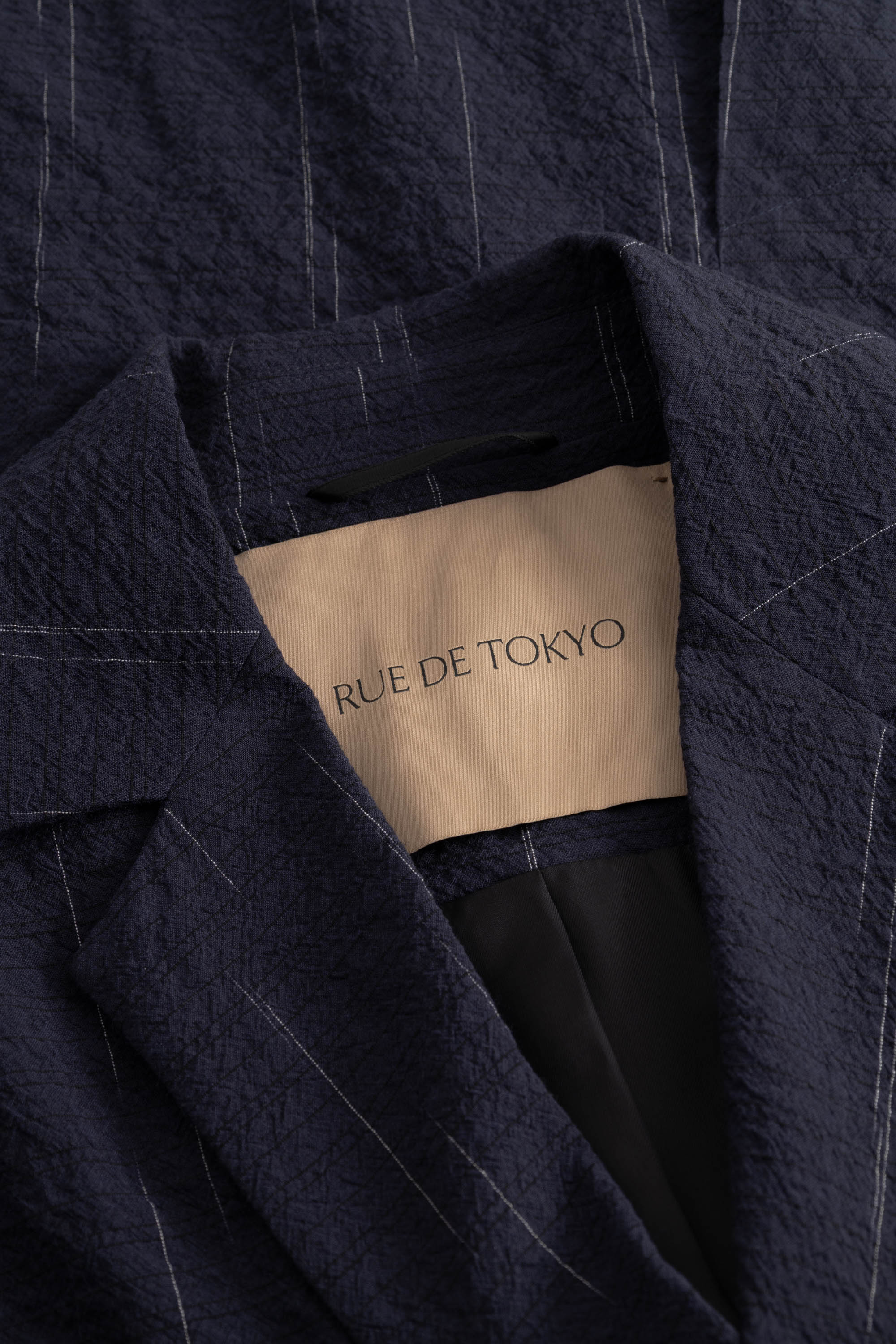 Rue de Tokyo CED STRUCTURED TAILORING Jackets NAVY