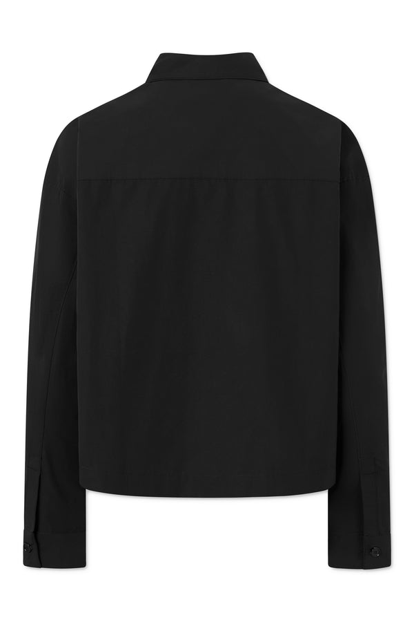 Rue de Tokyo CELESTE COTTON TECH JACKETS BLACK