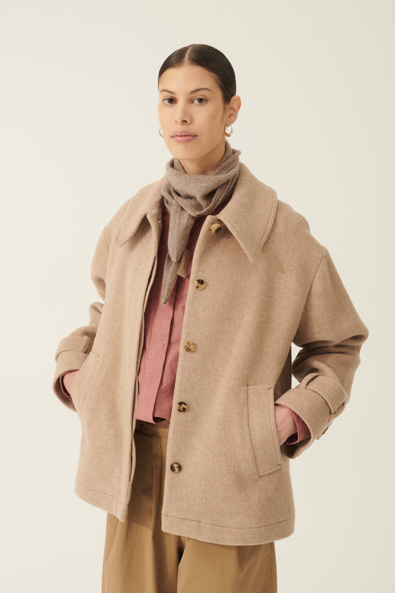 Rue de Tokyo CETTA HEAVY VIRGIN WOOL JACKETS