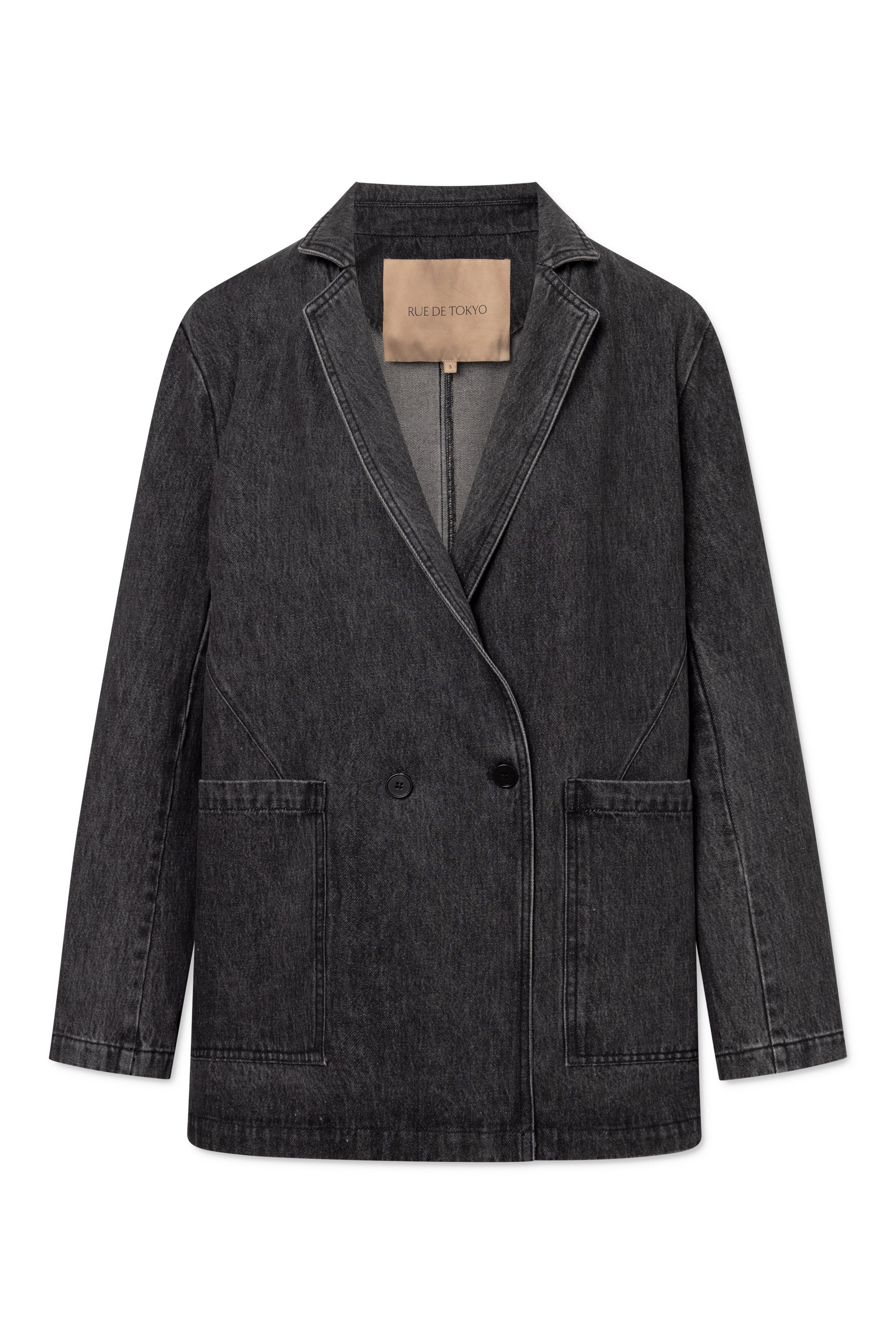 Rue de Tokyo CHARLI DENIM Jackets BLACK