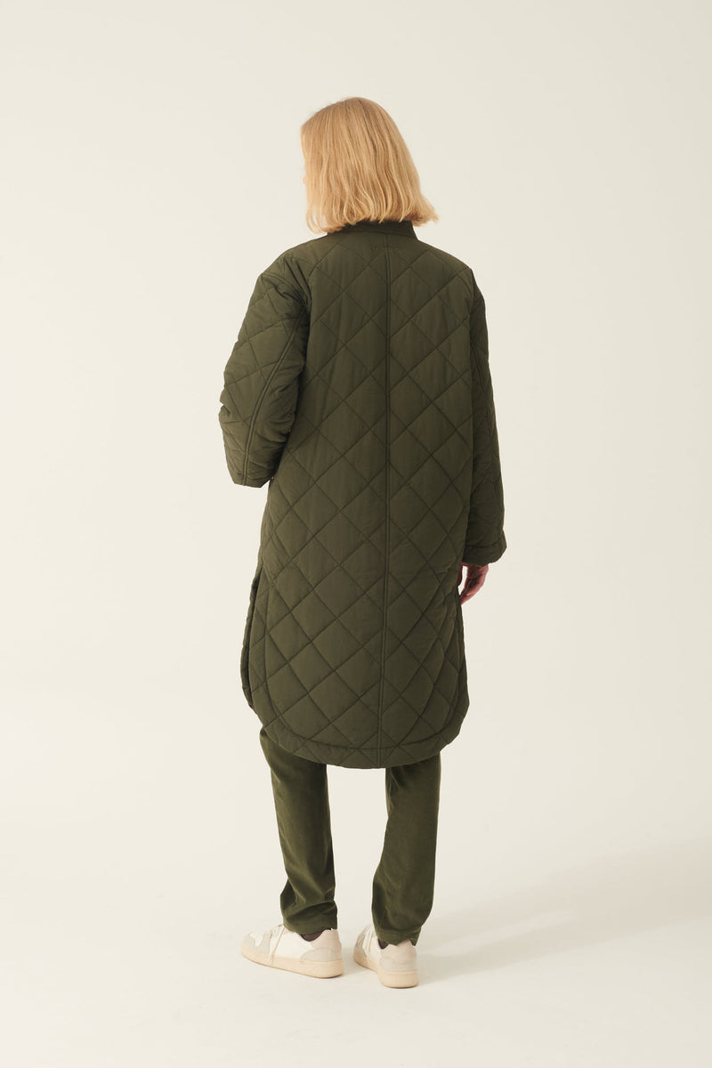 Rue de Tokyo CHIEKO PADDED TECH JACKETS PINE GREEN