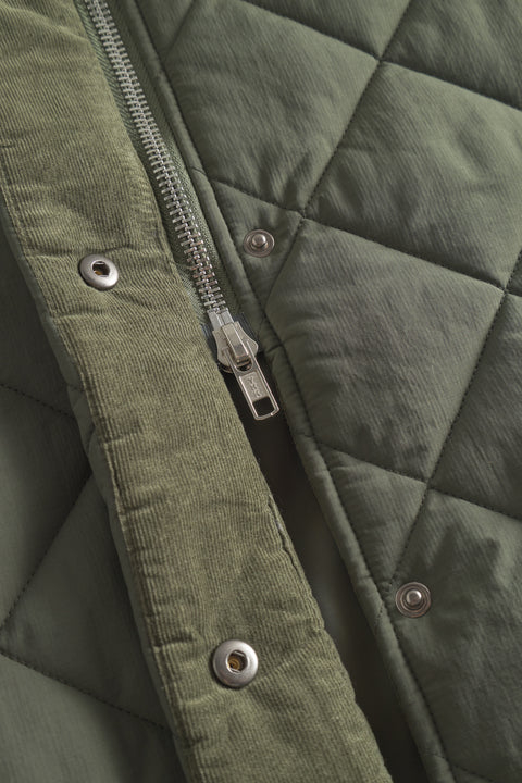 Rue de Tokyo CHIEKO PADDED TECH JACKETS PINE GREEN