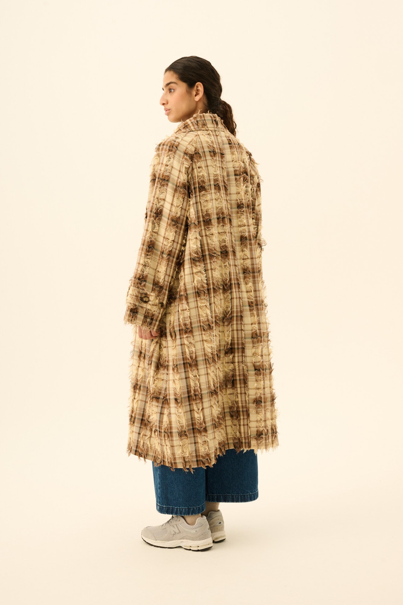 Rue de Tokyo CHIHARU HEAVY WOOL Coats CAMEL BLACK SAND