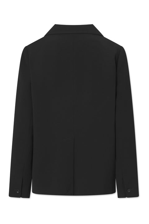 Rue de Tokyo CICI HEAVY CREPE JACKETS BLACK