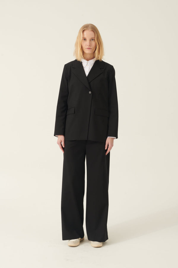 Rue de Tokyo CLAIRE TAILORING WOOL JACKETS BLACK