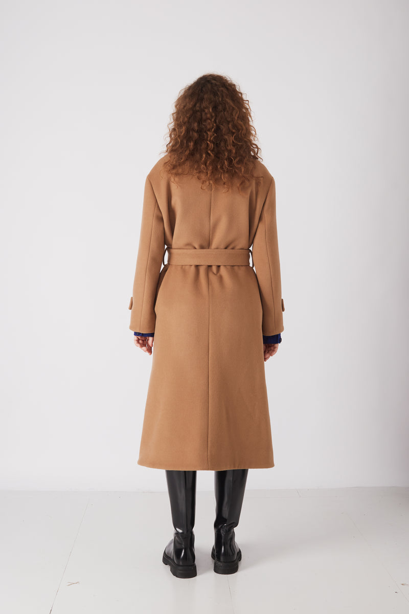 Rue de Tokyo CLAUDIA COAT CAMEL COATS CAMEL