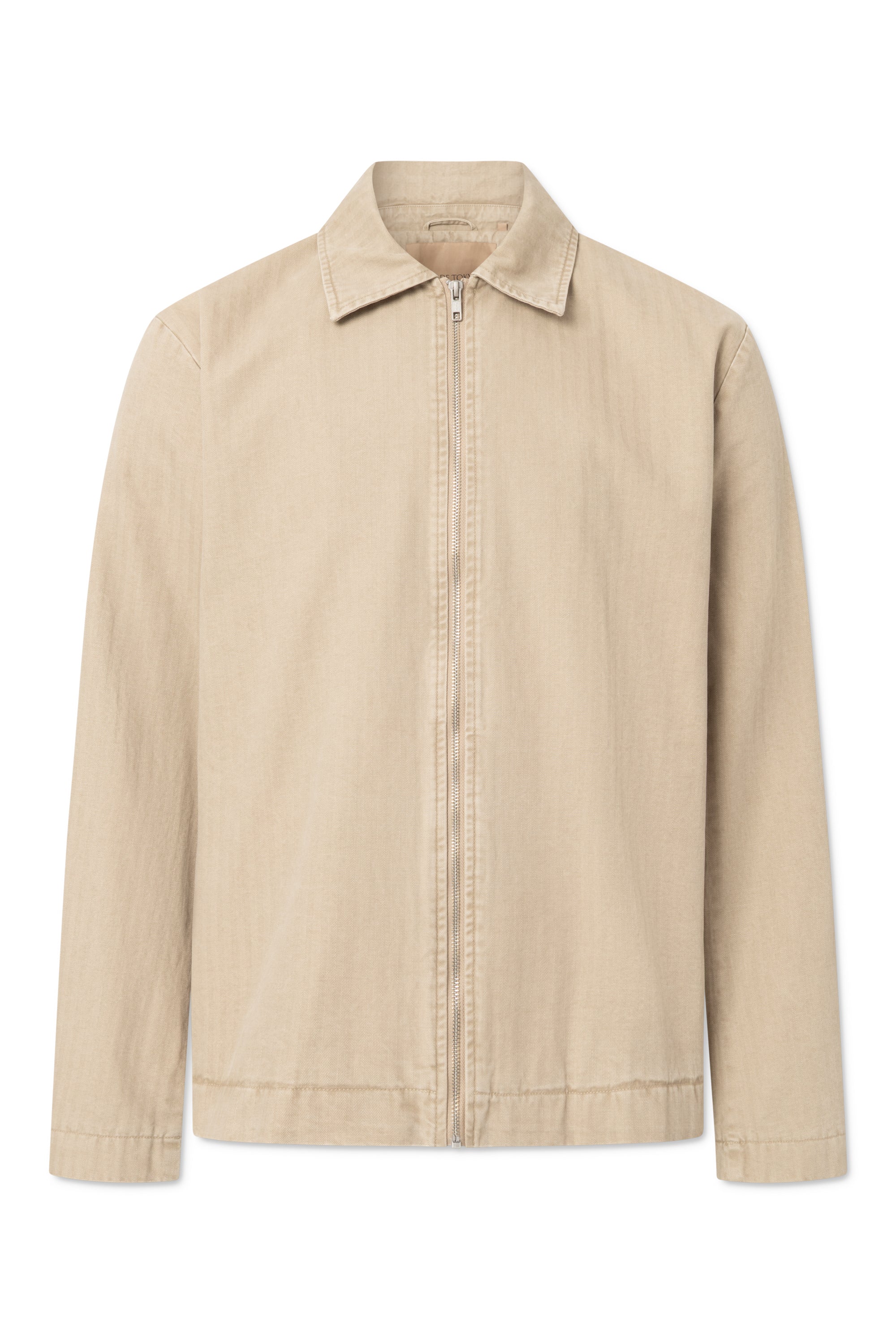 Rue de Tokyo CLAUS WASHED HERRINGBONE Jackets BEIGE HERRINGBONE