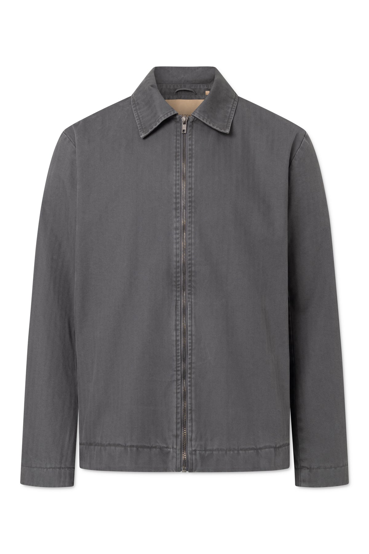 Rue de Tokyo CLAUS WASHED HERRINGBONE Jackets GREY HERRINGBONE