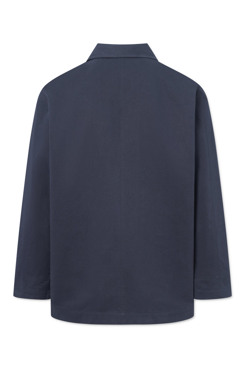 Rue de Tokyo COLTON SOFT COTTON TENCEL JACKETS BOAT BLUE