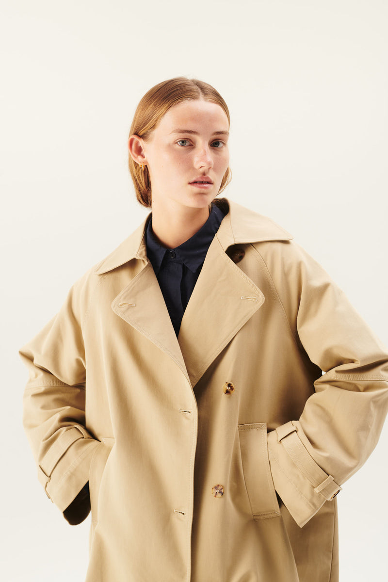 Rue de Tokyo CORA HEAVY TRENCH JACKETS