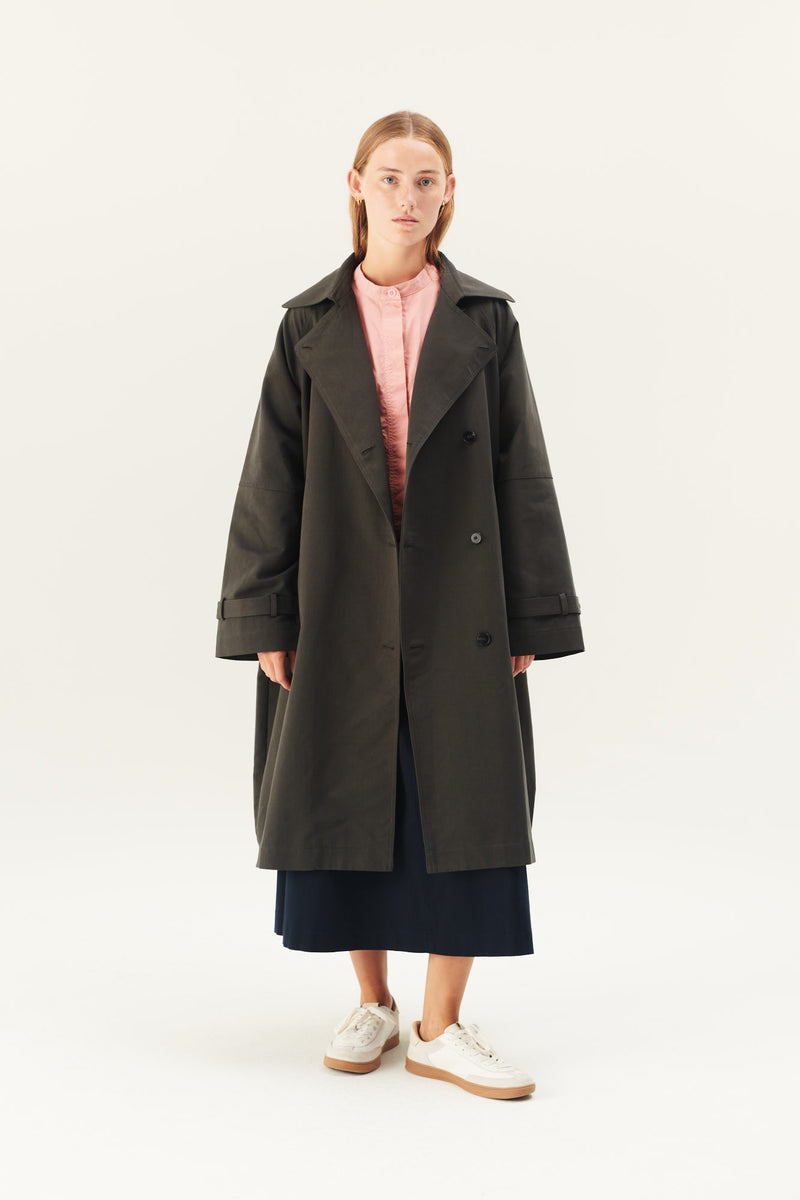 Rue de Tokyo CORA HEAVY TRENCH JACKETS