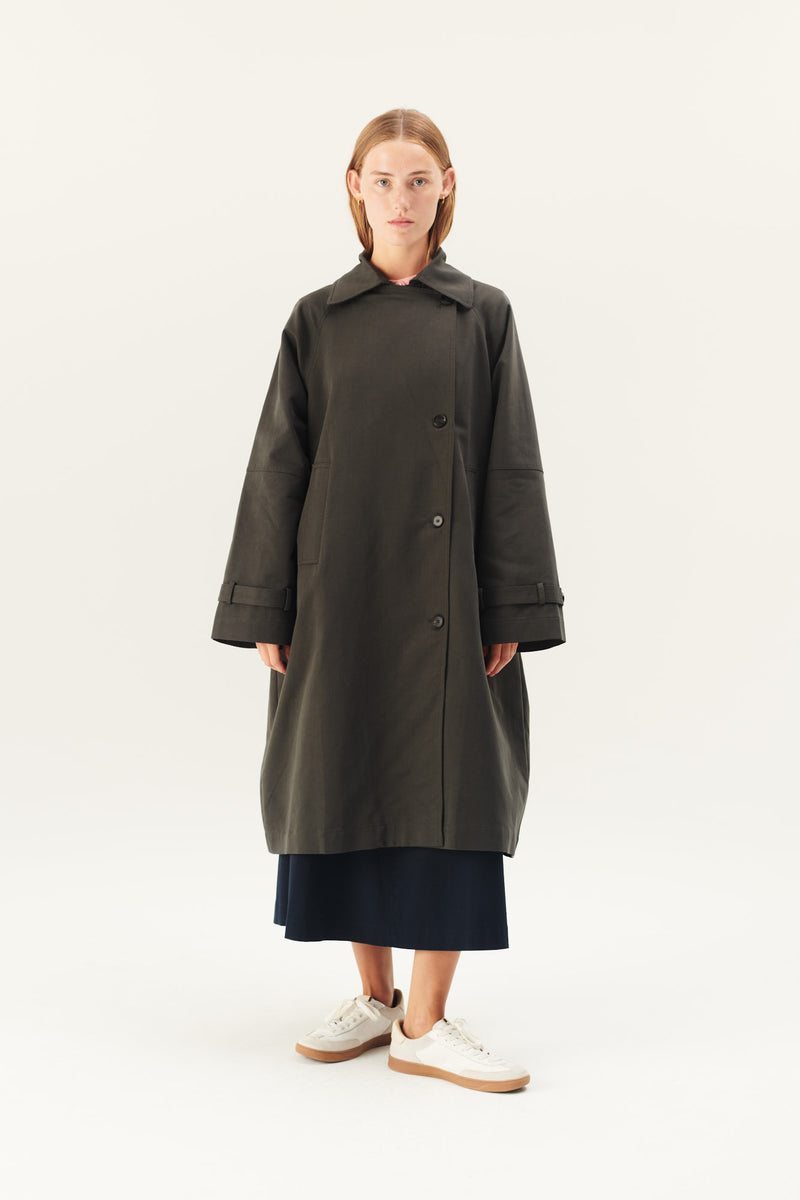 Rue de Tokyo CORA HEAVY TRENCH JACKETS