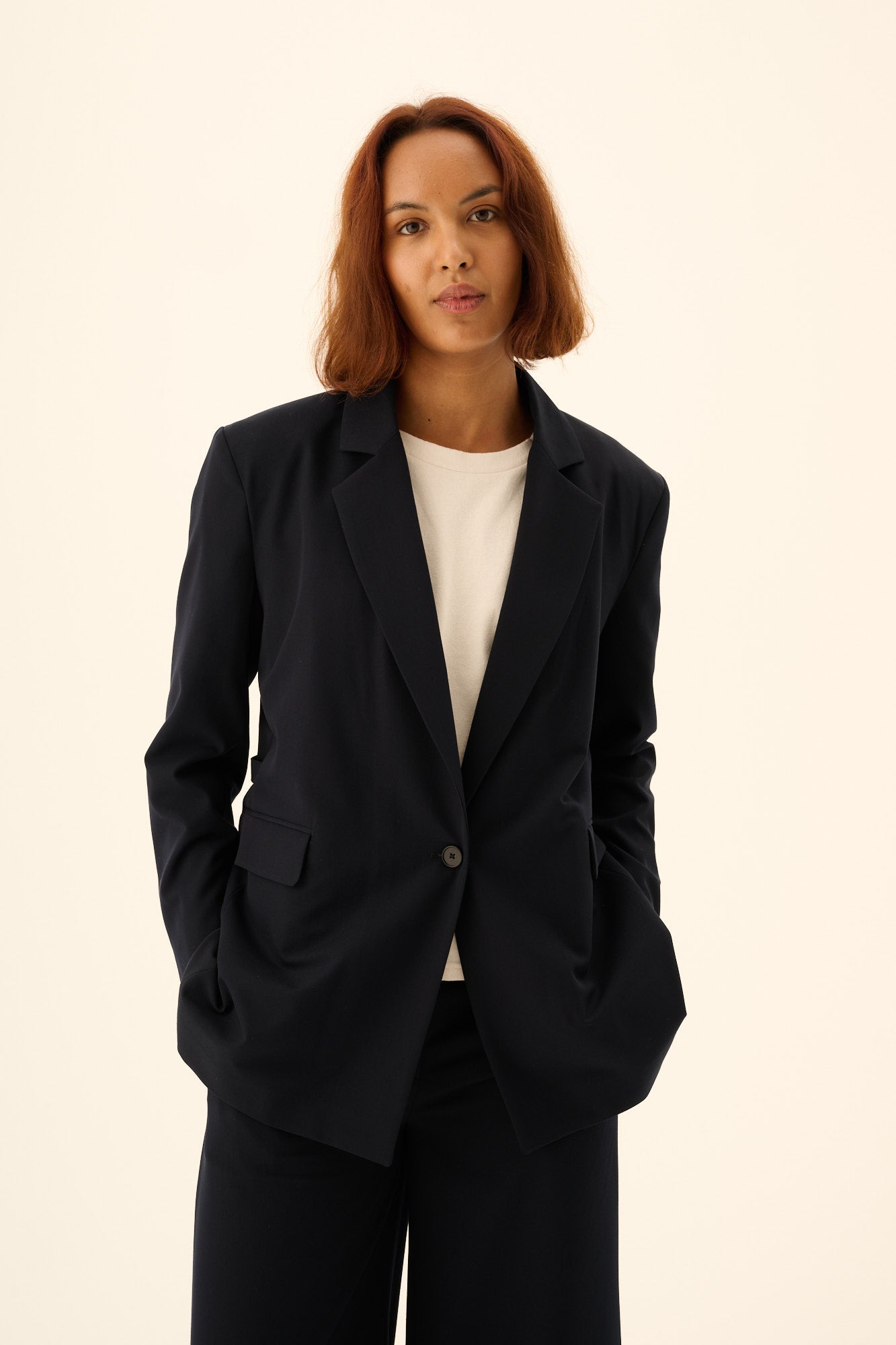 Rue de Tokyo CORELLA SOLID TAILORING Jackets NAVY