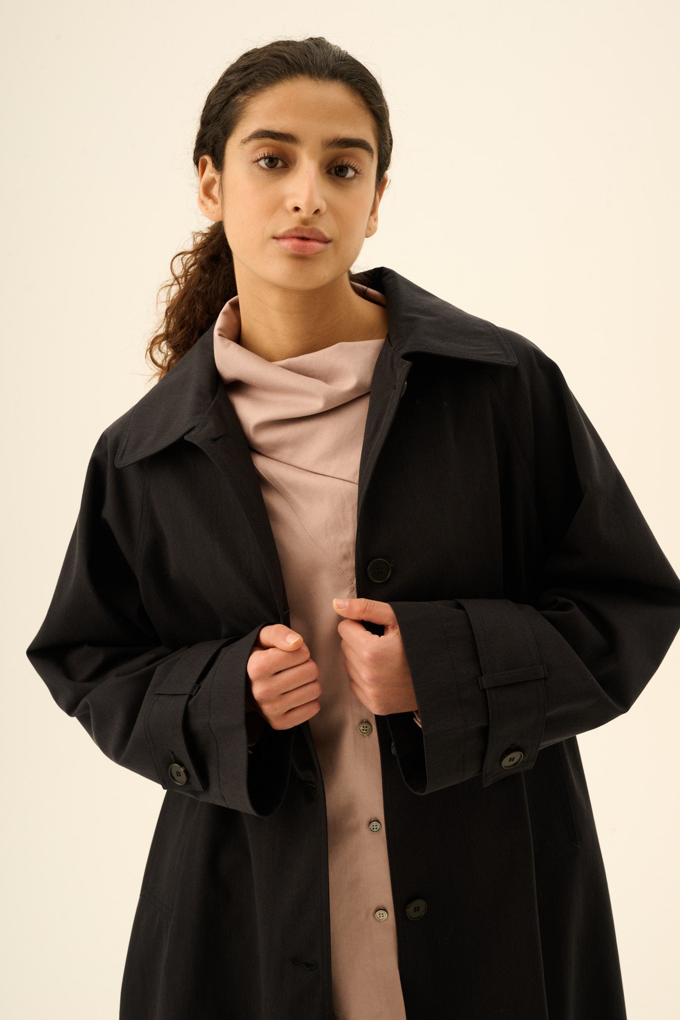 Rue de Tokyo CORY TRENCH Coats NAVY