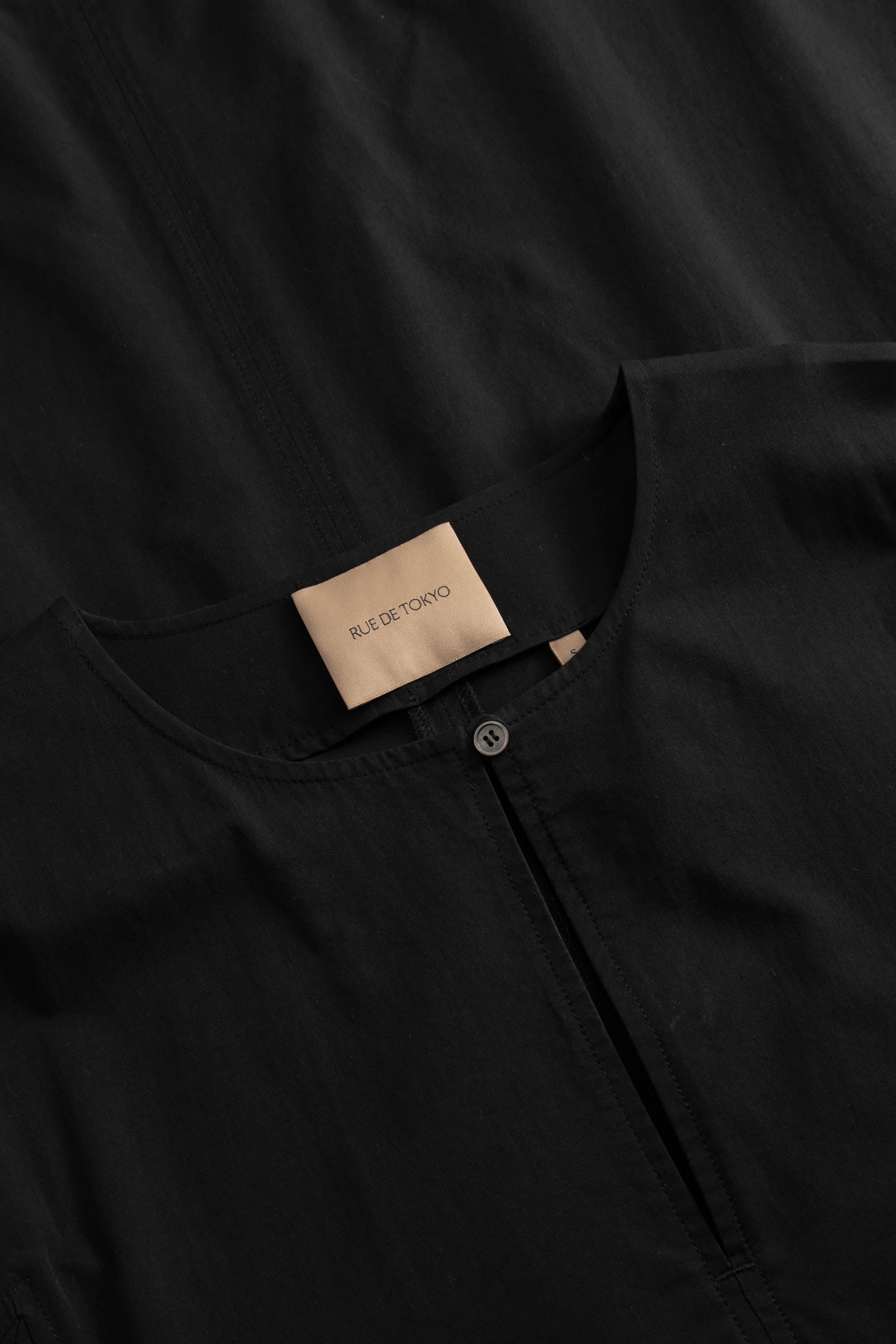 Rue de Tokyo DAFNE MODAL POPLIN Dresses BLACK