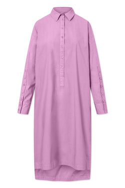 Rue de Tokyo DAGNY GARMENT DYED POPLIN DRESSES PALE BERRY