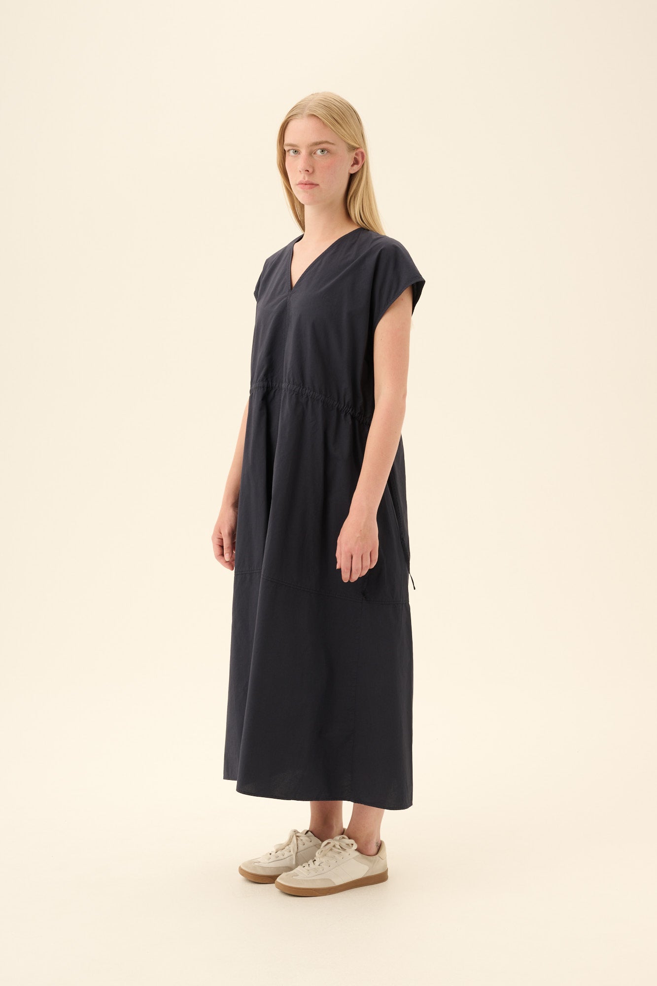 Rue de Tokyo DALILA GMTD POPLIN Dresses DARK NAVY