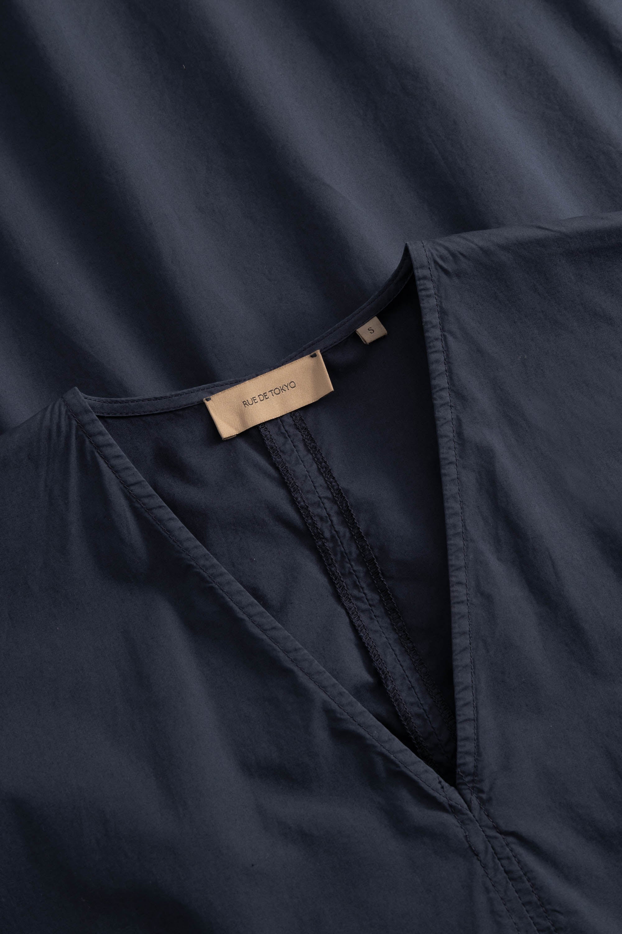 Rue de Tokyo DALILA GMTD POPLIN Dresses DARK NAVY