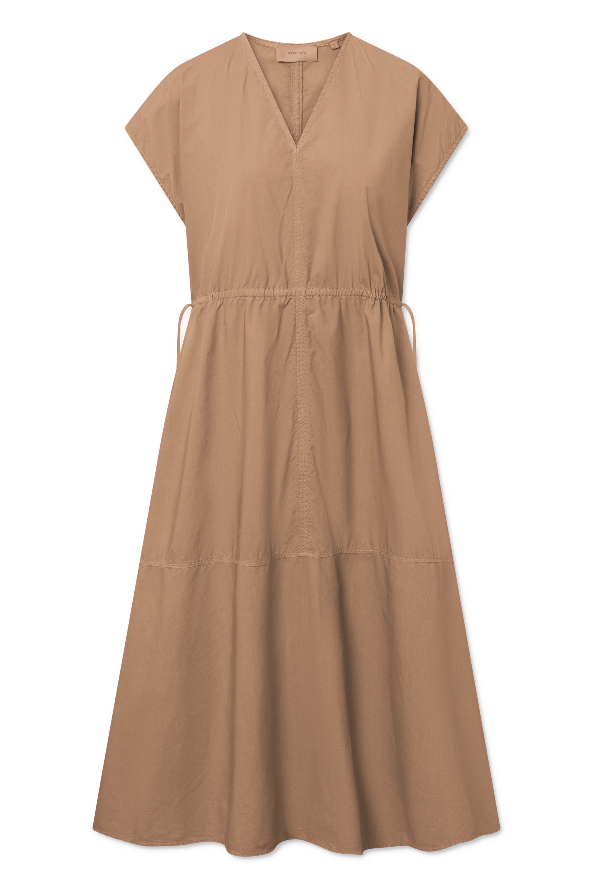Rue de Tokyo DALILA GMTD POPLIN Dresses MOCHA